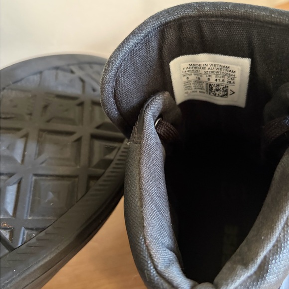 Antique Black High-Top Sneakers - Picture 3 of 3